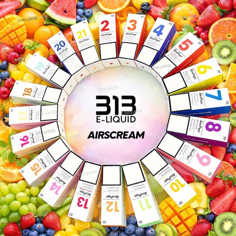 原廠英國 Airscream 313 數字油 Airscream E-Liquid油